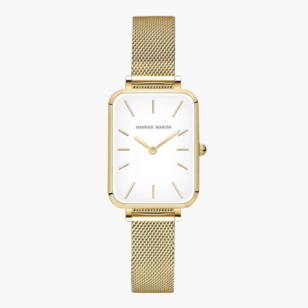 Relógio Feminino Lumi Mesh Branco