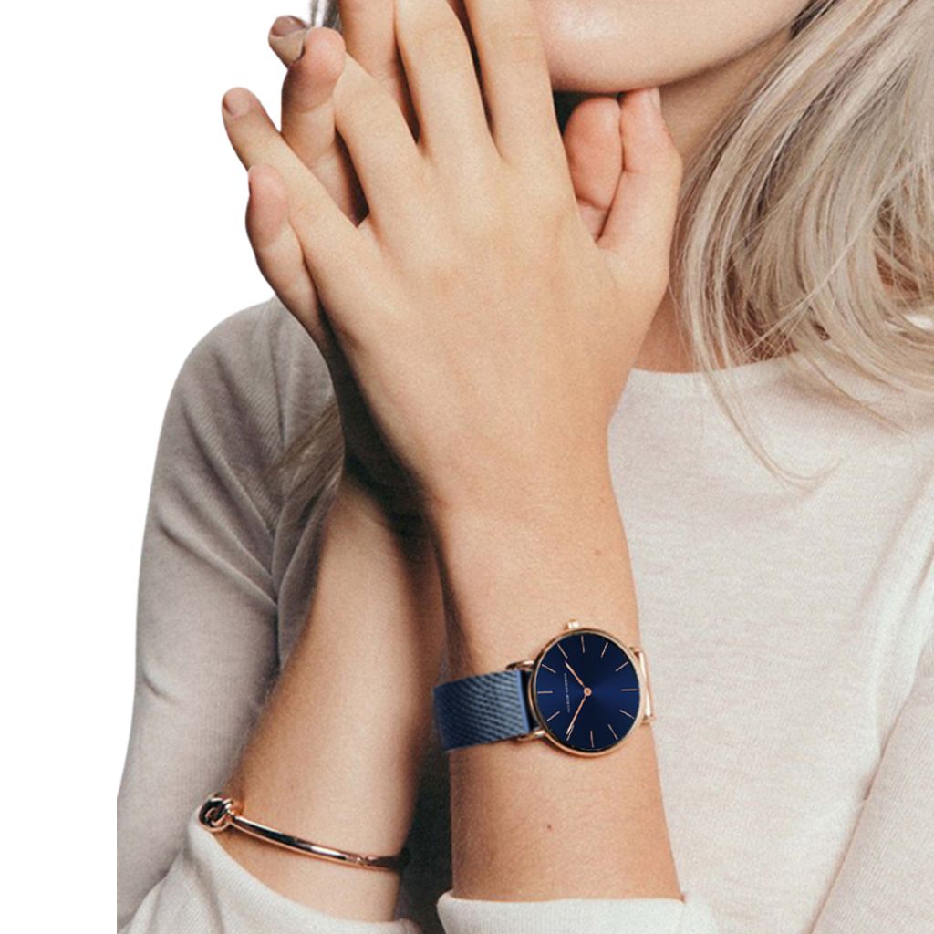 Relógio Feminino Haarlem Deep Blue