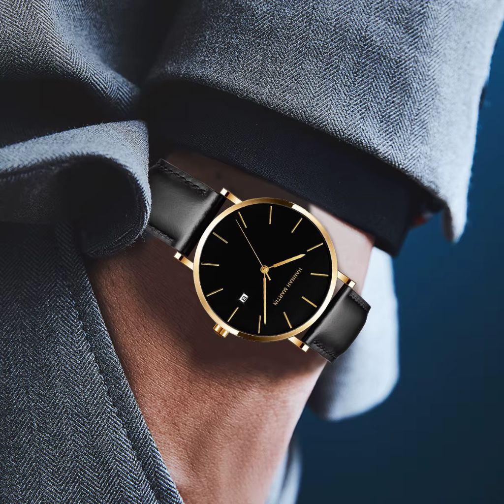 Relógio Masculino Legacy Date Black