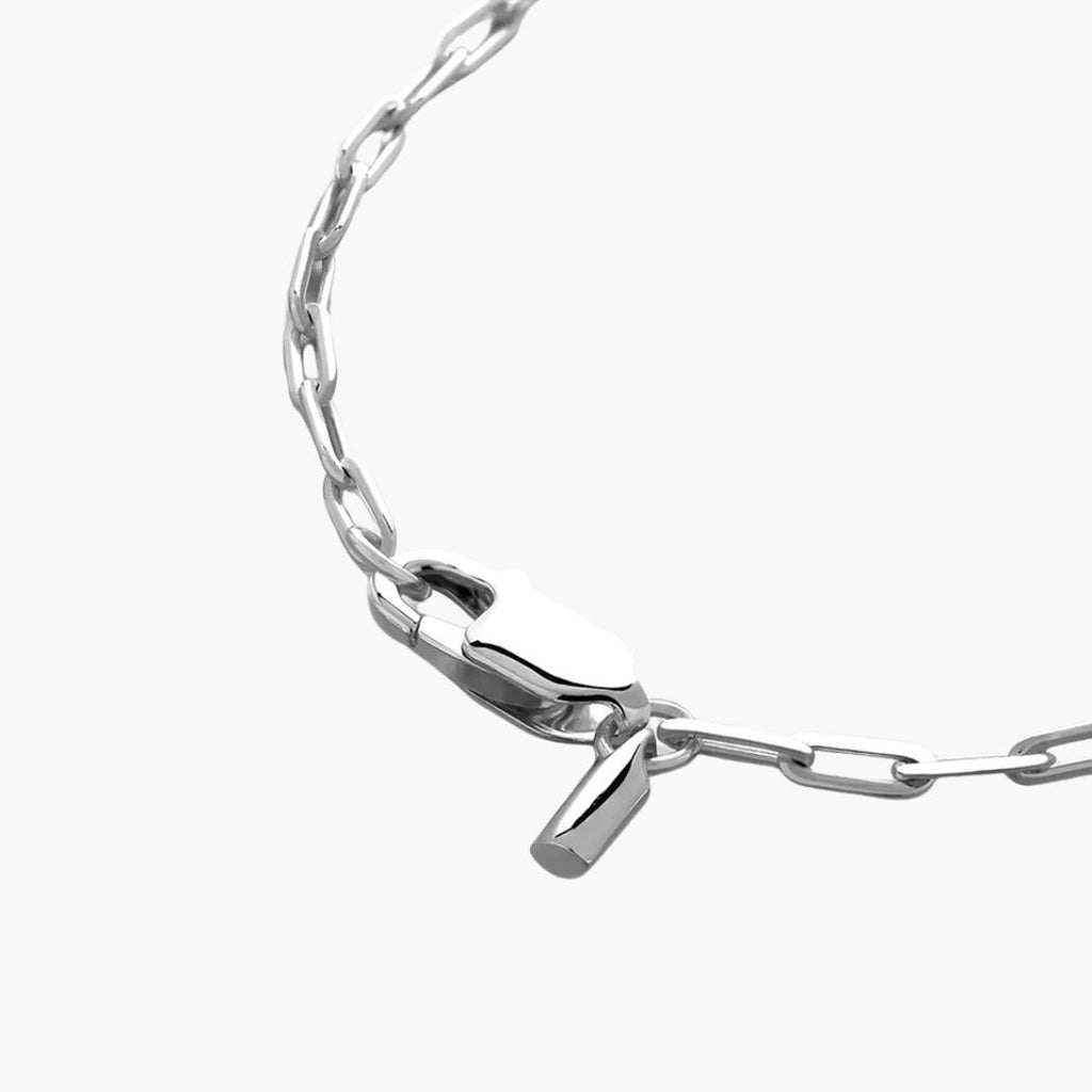 Colar de Corrente Octagan Com Etiqueta