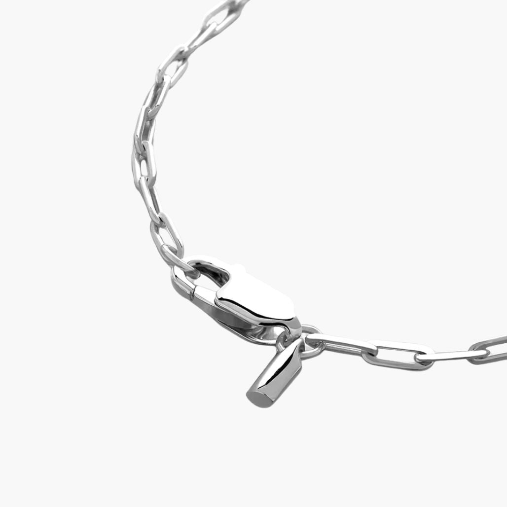 Colar de Corrente Octagan Com Etiqueta
