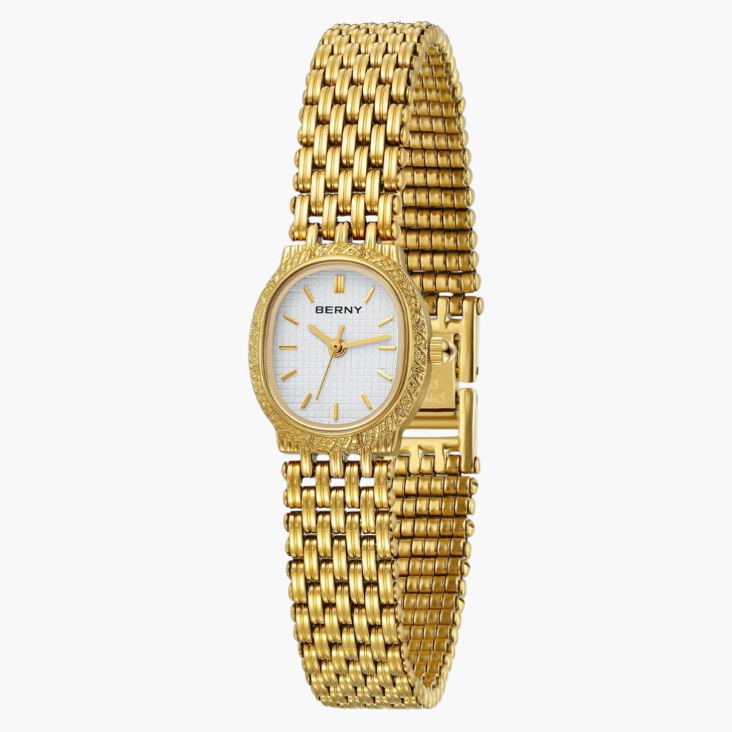 Relógio Feminino Oval Suíço