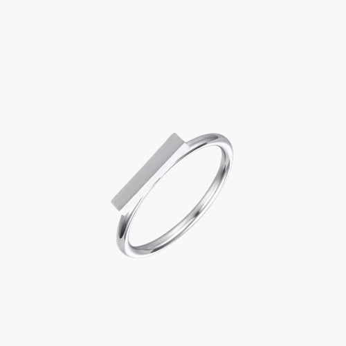 Anel Feminino Barra Minimalista