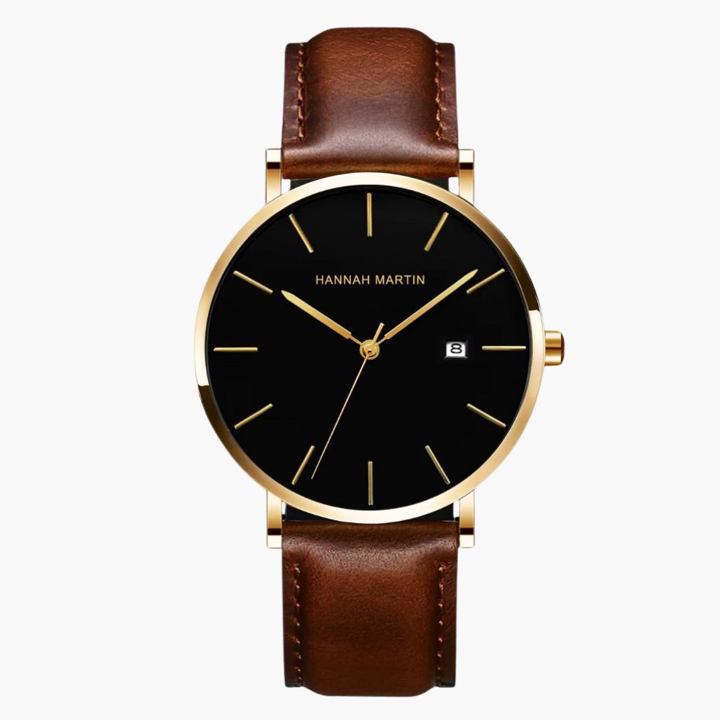 Relógio Masculino Legacy Leather Date