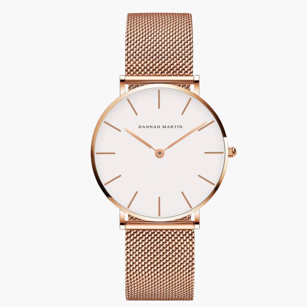Relógio De Pulso Haarlem Deluxe Rosé