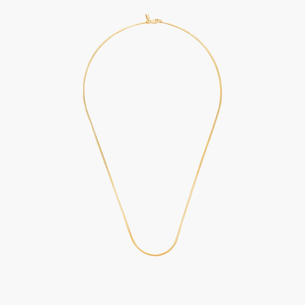 Colar de Corrente Octagon com Etiqueta
