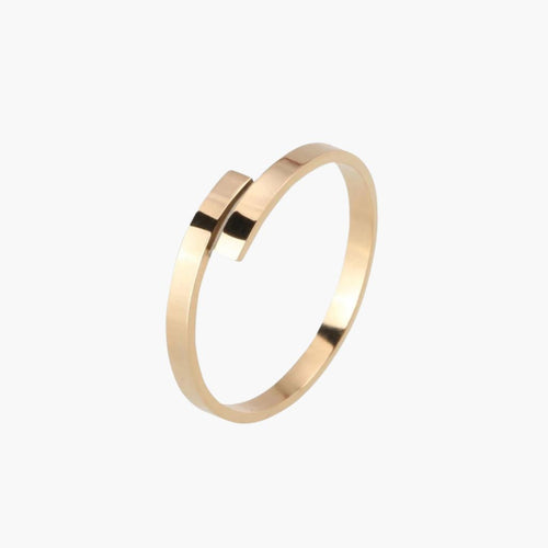 Anel Feminino Minimalista Ajustável
