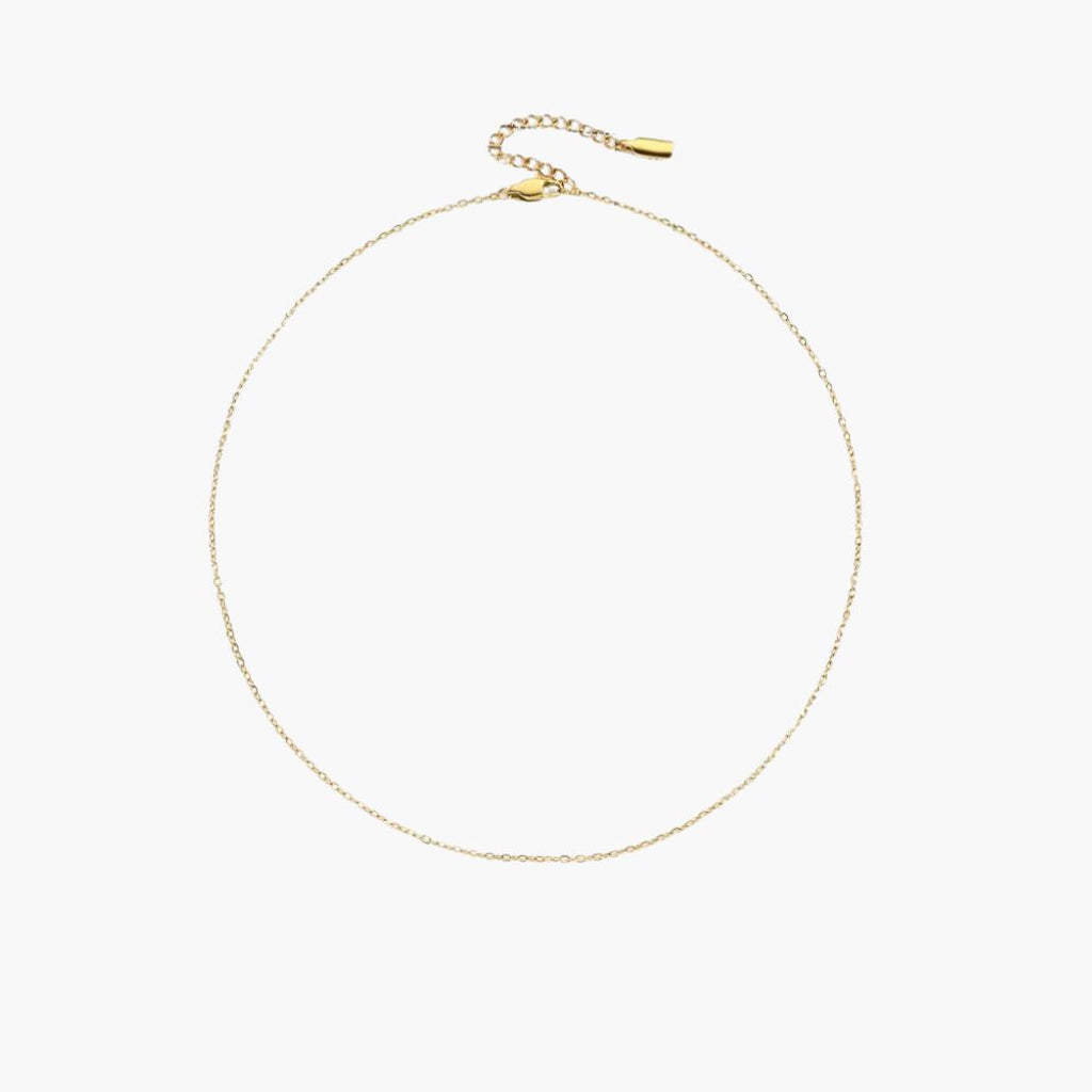 Colar feminino Fino em Aço