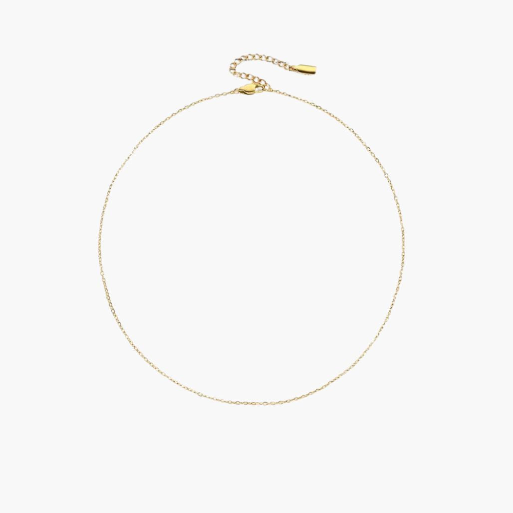 Colar feminino Fino em Aço