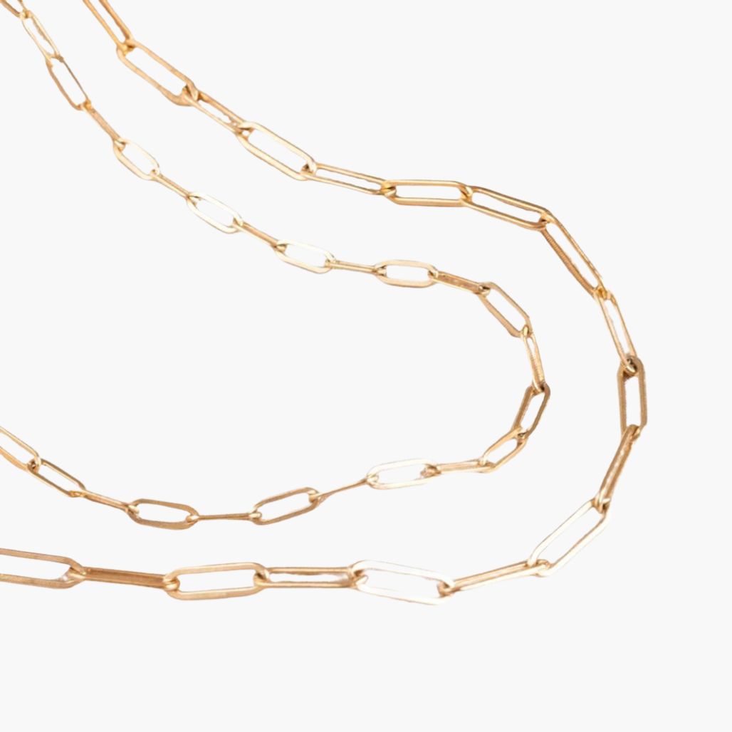 Colar Feminino Elos Dourado