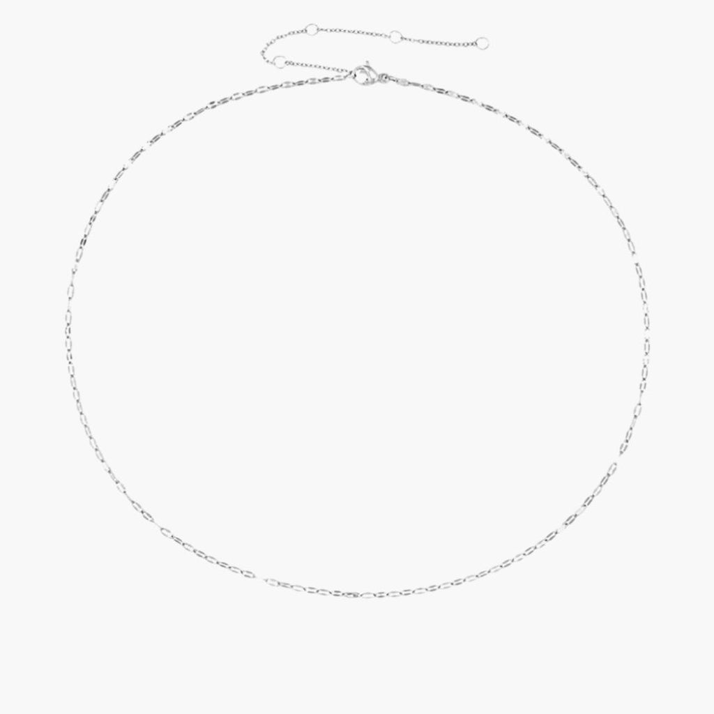 Colar Feminino Minimalista Prata